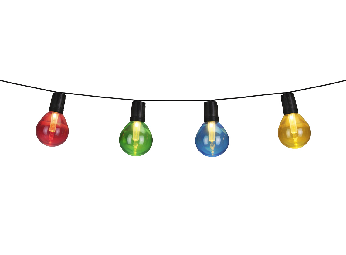 Pro Garden solar lichtslinger - kleuren bollen