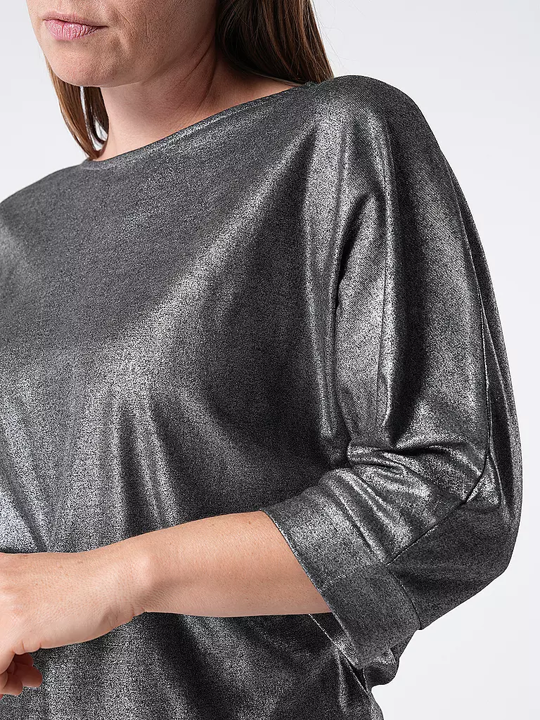 OUÍ T-Shirt silber