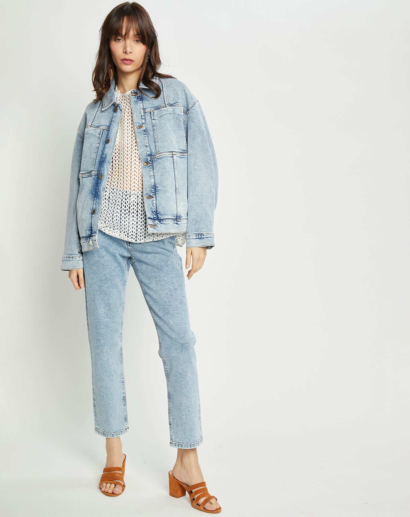 Roseanna Jean délavé stonewash