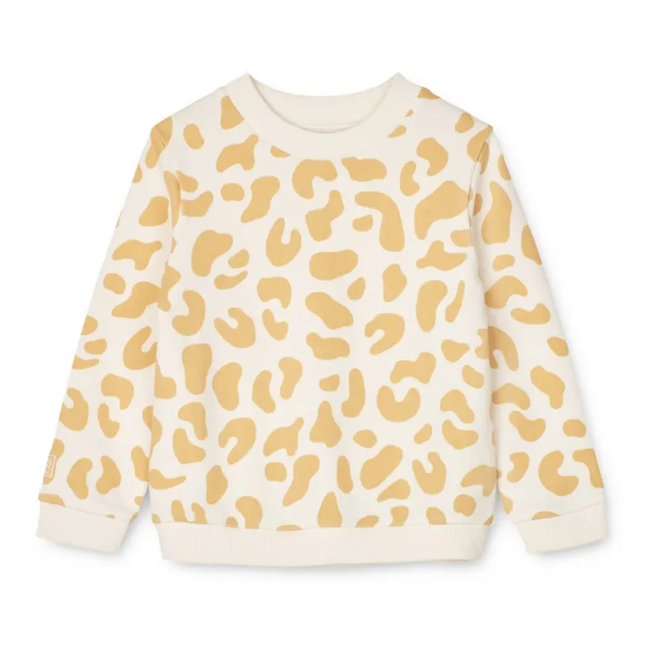 Liewood Sweat Col Rond Coton Bio Thora | Jaune