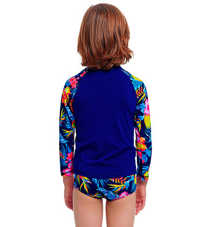 Funkita Bådebluse - Zippy Rash - UV50+ - In Bloom