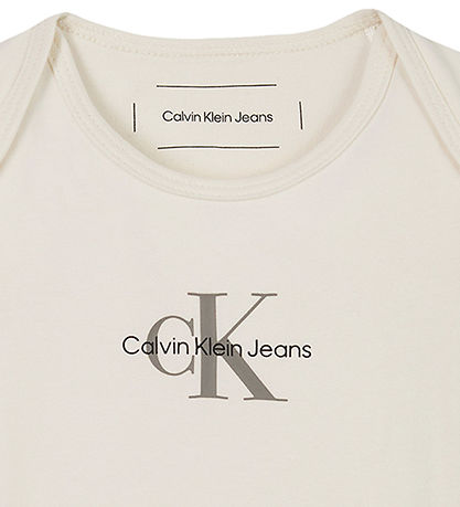 Calvin Klein Body k/æ - Monogramm - Tofu White