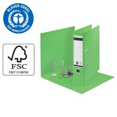 Leitz 180° - Classeur à levier - A4 - pour 600 feuilles - vert