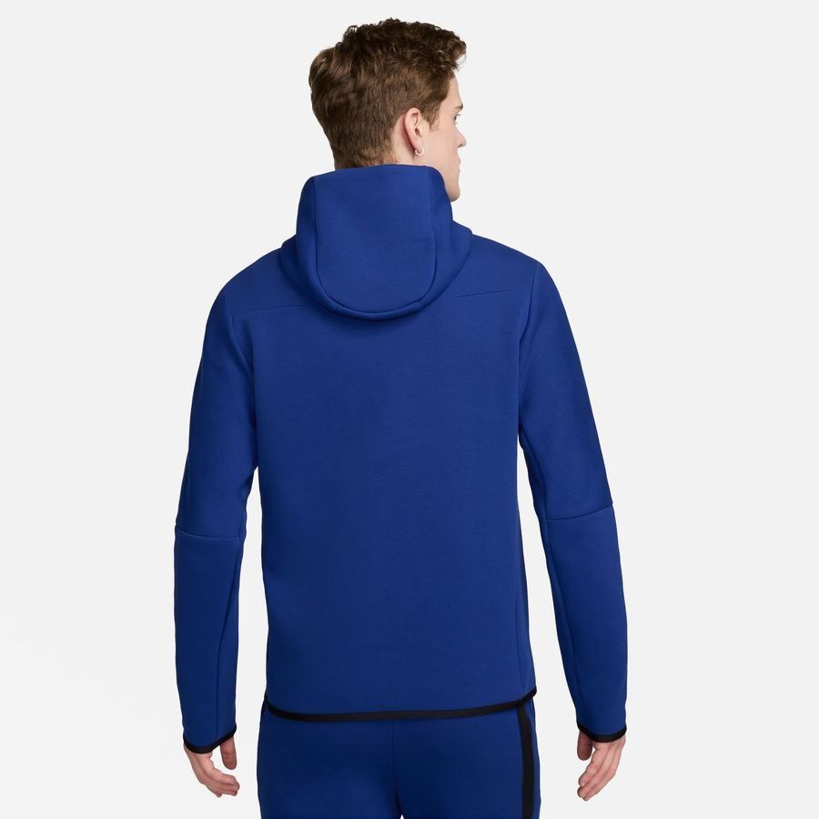 Pays-Bas Sweat à Capuche NSW Tech Fleece FZ - Bleu Marine/Orange