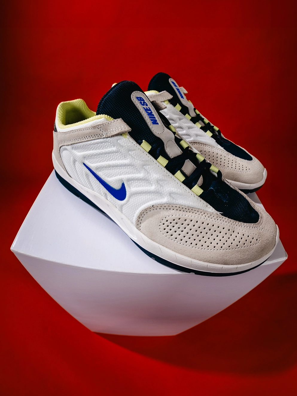 Nike Sb Vertebrae Skate Shoes summit white/persian vio