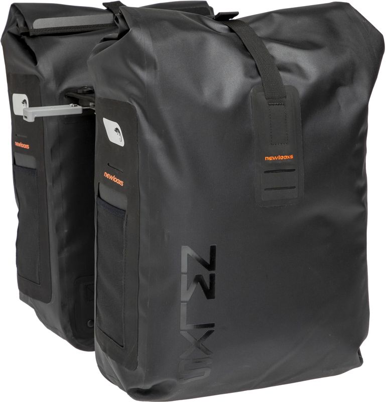 New Looxs Varo Double Dubbele Fietstas MIK - 100% Waterdicht - 40 liter - Zwart
