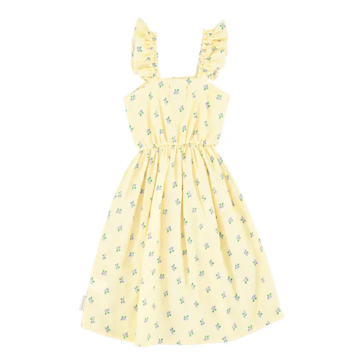 Piupiuchick Robe Fleur | Jaune