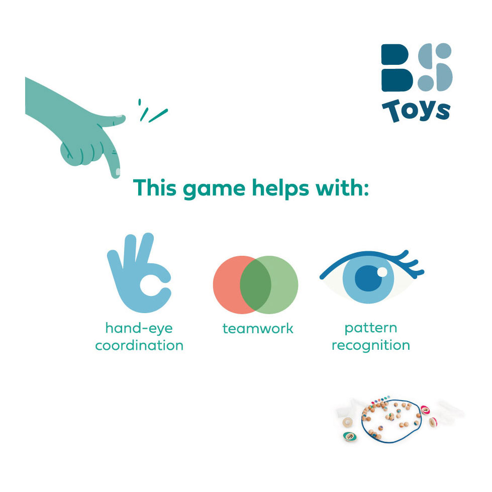 BS Toys Plop It! Houten Spel