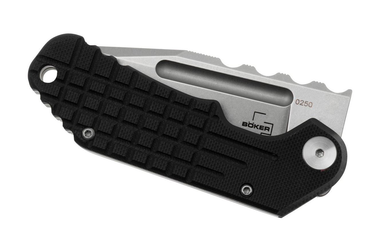 Böker Plus Dvalin Folder Tanto 01BO549, D2, Black G10, zakmes