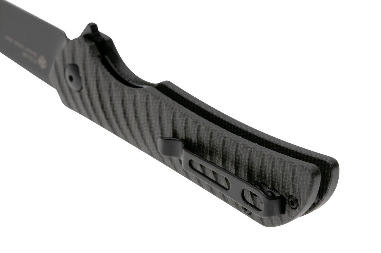 Ruike P122-MB PVD 14C28N, Black Micarta, zakmes
