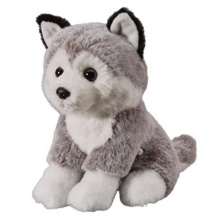 Bauer Husky sitzend, 18 cm