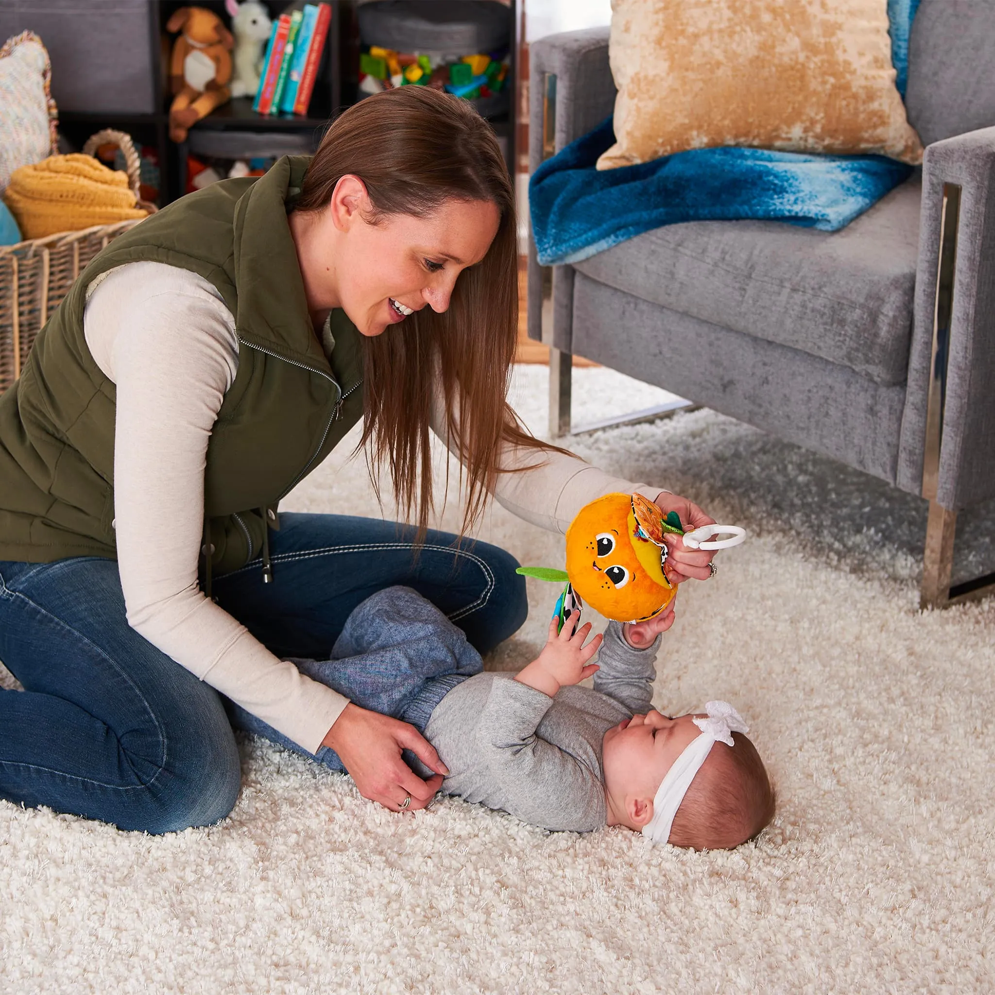 Lamaze Jouet d'Activité Olive l'Orange