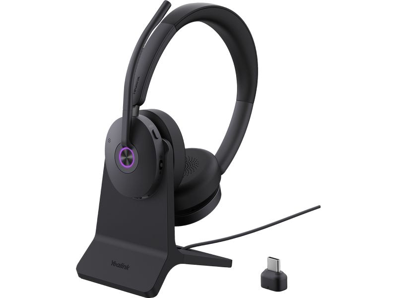 Yealink Headset BH74 Dual   Stand UC USB-C/A Yealink Essential Bluetooth Headset mit Standfuß