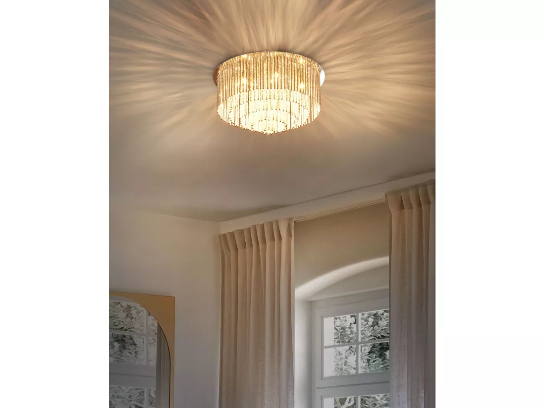 Lustre FIRVIDA Métal Argenté