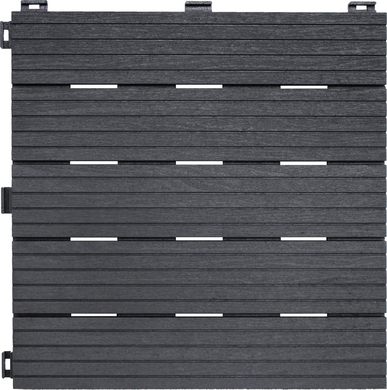 Multy Home vlondertegel zwart 30 x 30 x 1,5 cm 6 stuks