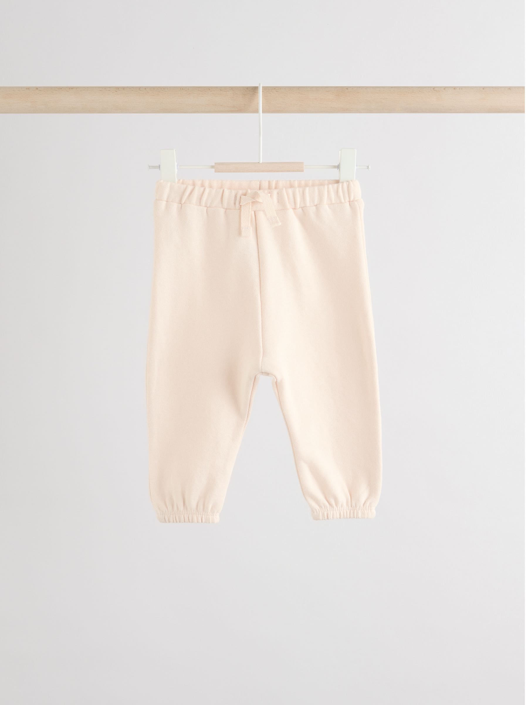 Crèmekleurig/roze - Baby sweatshirt en joggingbroek 6 -delige set (0mnd -2jr)