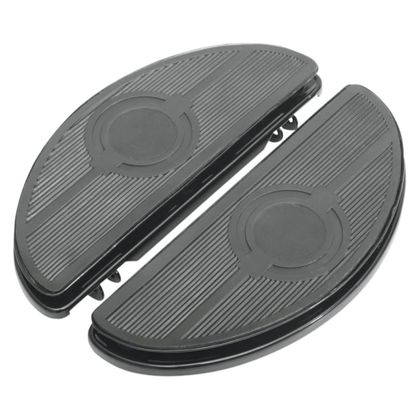 Repose-pieds Drag Specialties HALF-MOON ANTI VIBRATION CHROME