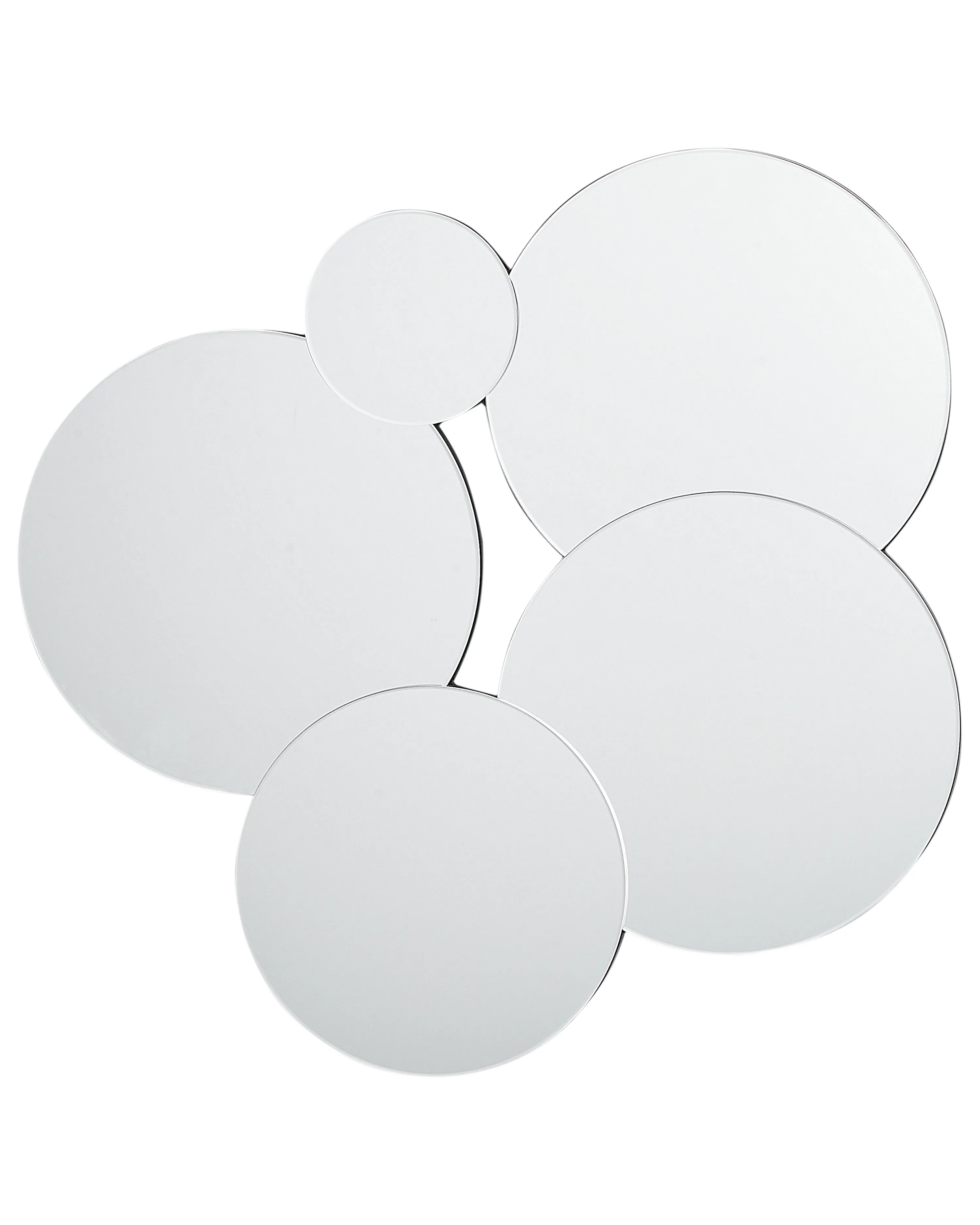 Wandspiegel CLAIS 82 cm 80 cm Zilver