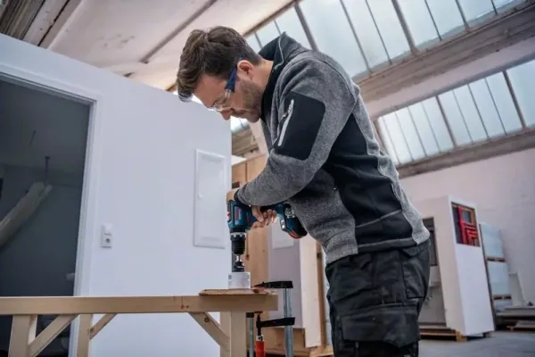 Bosch SLAGBOREMASKINE GSB 18V-90C 2X4AH L-BOXX