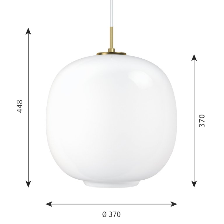 Louis Poulsen VL45 Radiohus 370 hanglamp Ø37