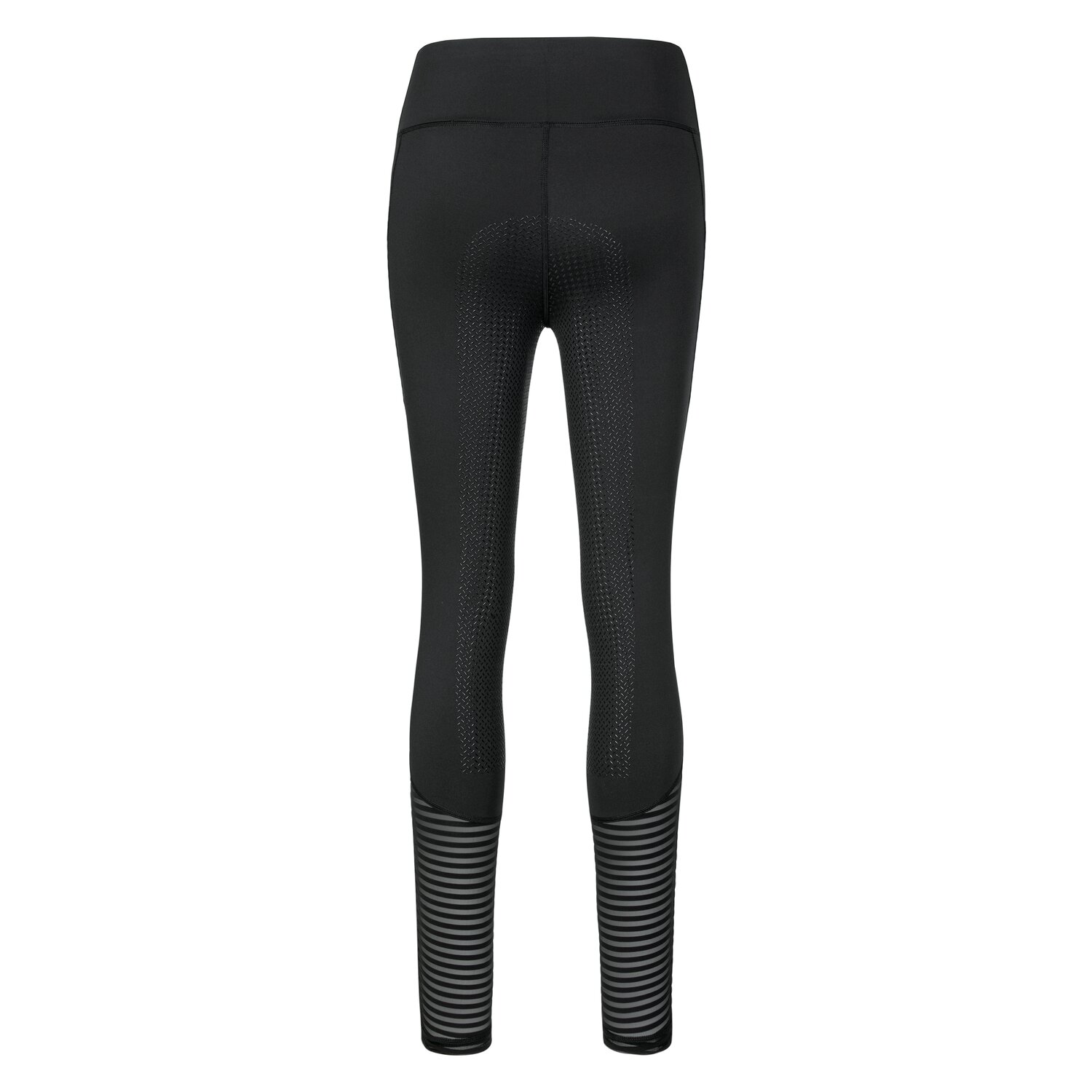 Cheval de Luxe Hochbund-Reitleggings mit Mesh - black