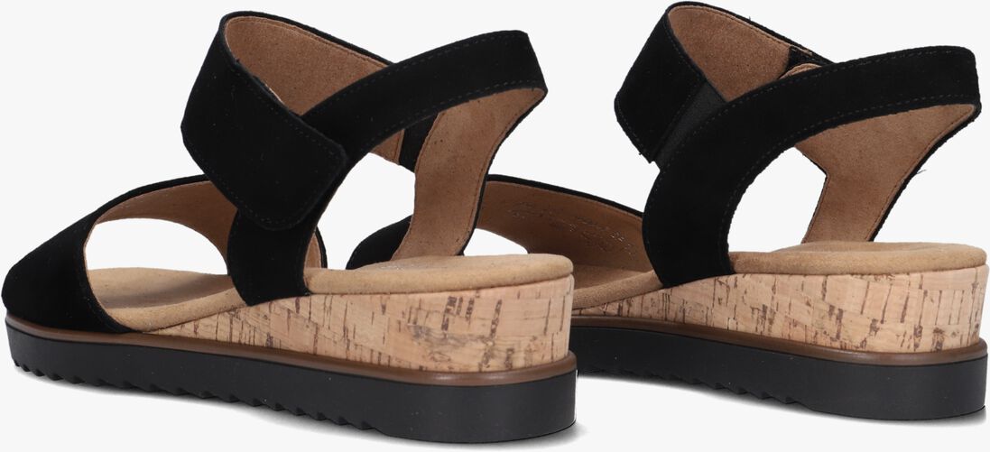 GABOR zwarte gabor sandalen 750.2