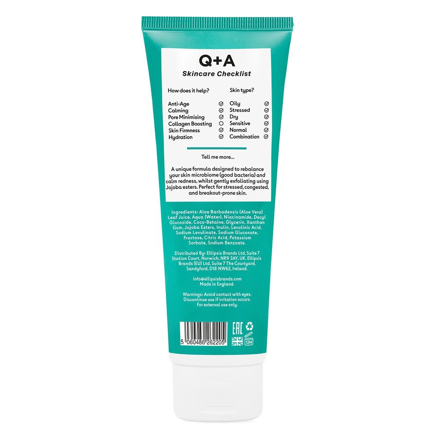 Q+A Niacinamide Gel Cleanser 125ml