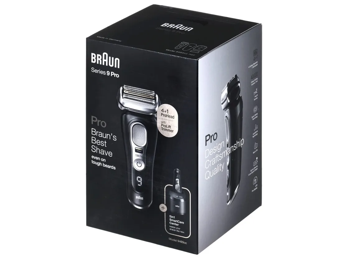 Braun Series 9 9460cc System wet&dry barbermaskine til mænd