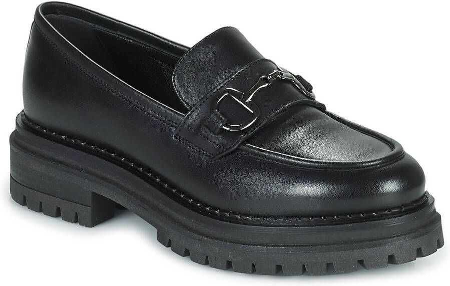 Nerogiardini Stijlvolle Zwarte Loafers voor Dames Black Dames