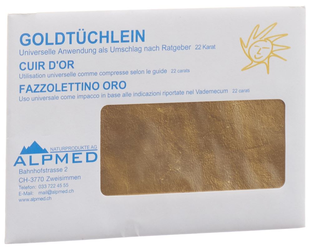 Alpmed Goldtüchlein 1 Stk