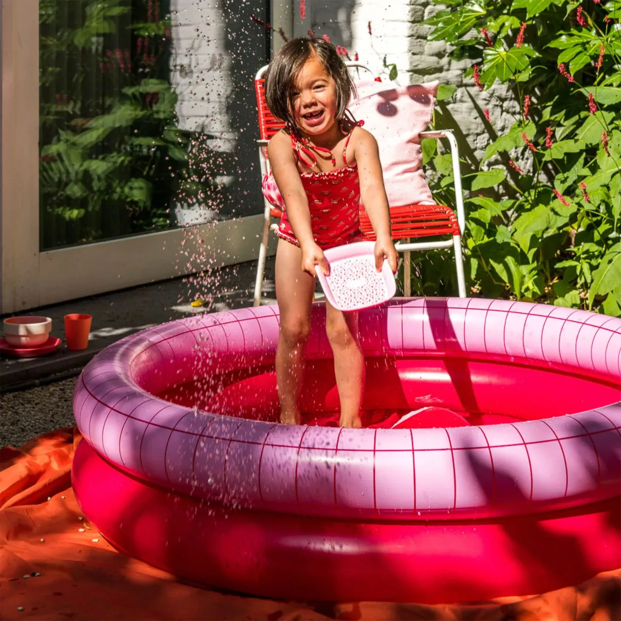 Quut Piscine Dippy 120cm - Rouge Cerise