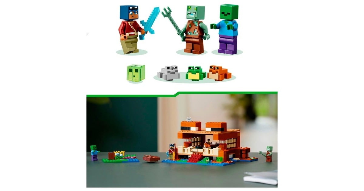 LEGOMinecraft - Het kikkerhuis Constructiespeelgoed  (21256)