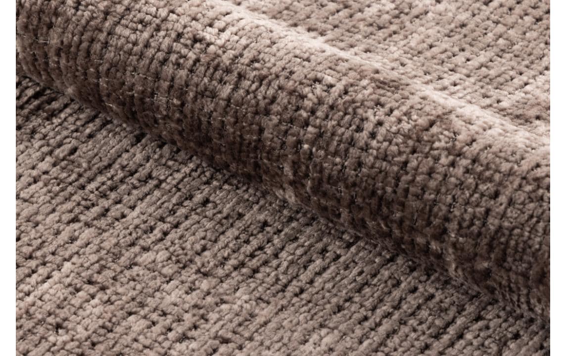 Stuhl Eddie 2 Stück, Braun<br>Esszimmerstuhl mit Chenille-Bezug