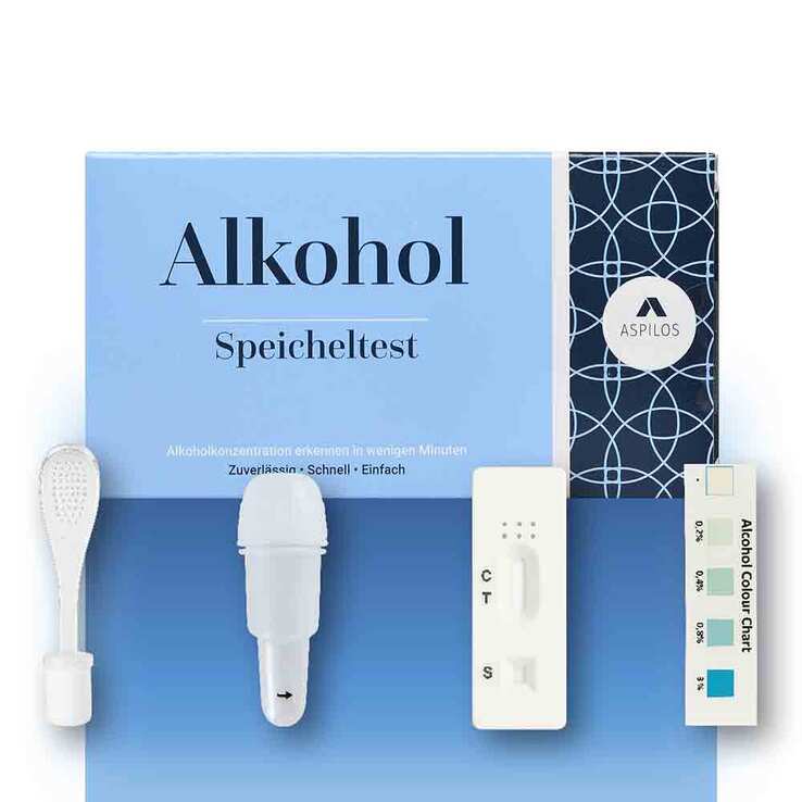 Aspilos Selbsttest Alkohol Speichel, 1 St