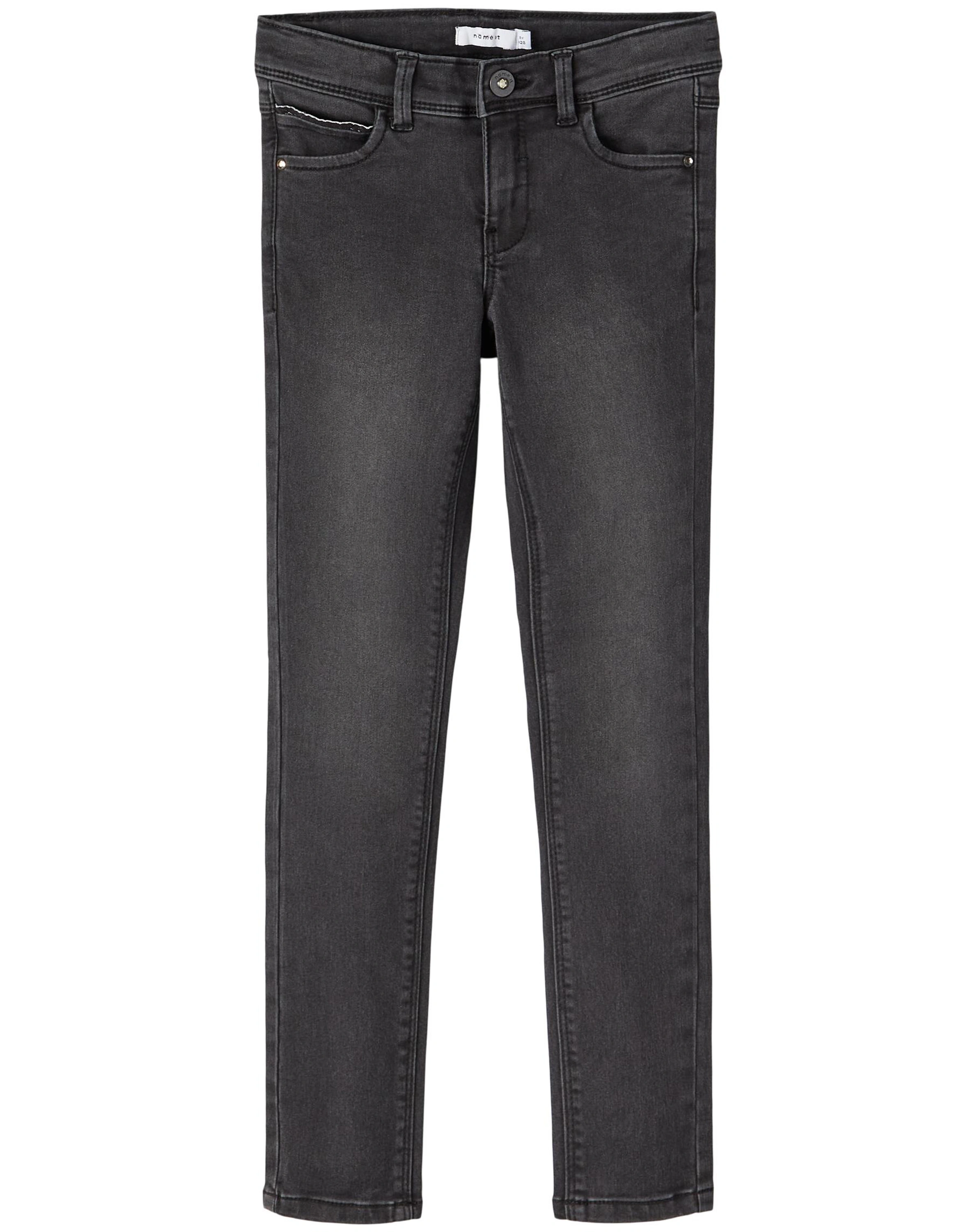 Jeanshose NKFPOLLY 7677 in black denim