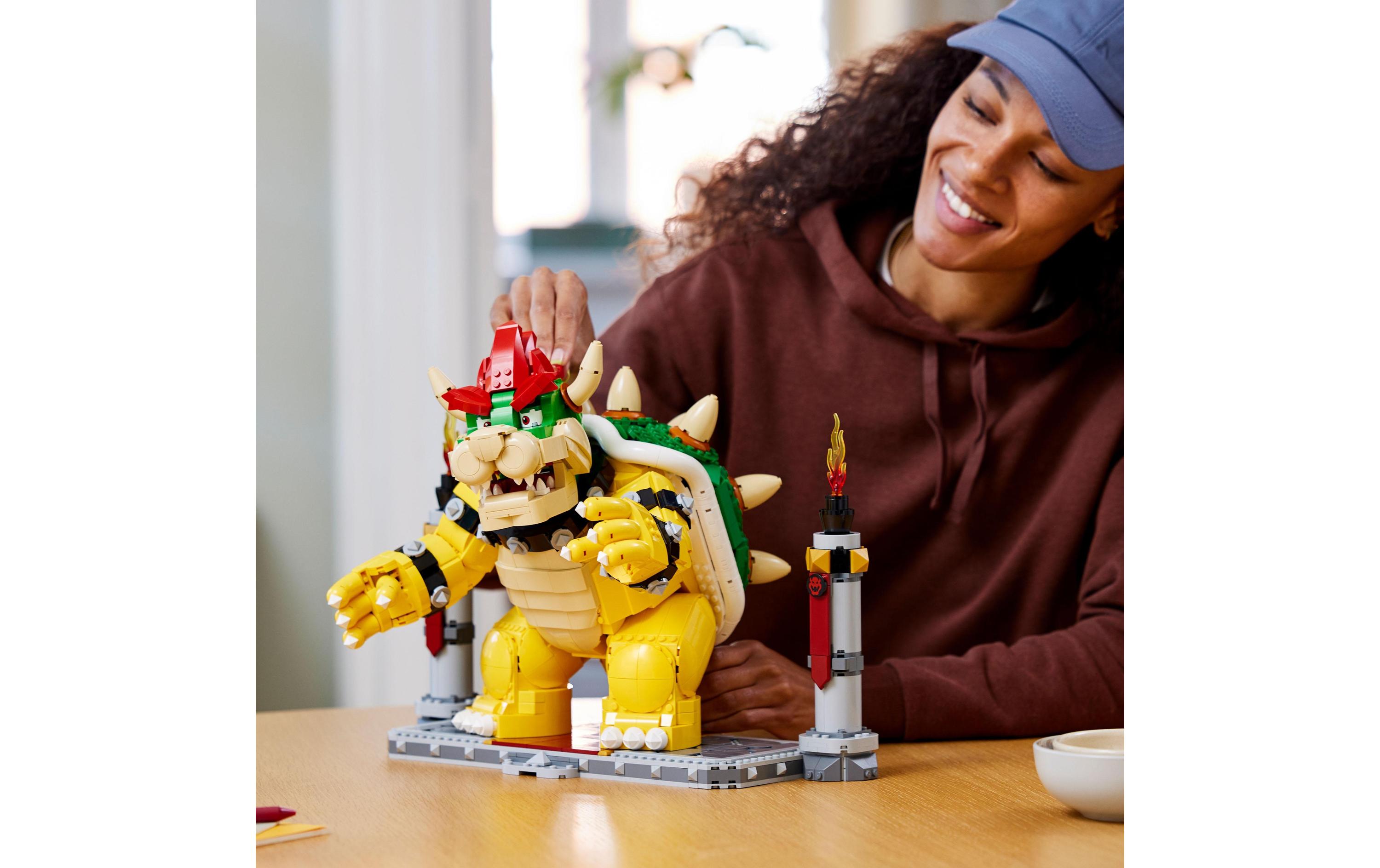 Super Mario Der mächtige Bowser 71411<br>Detailgetreues Modell des ultimativen Endgegners zum Bauen und Ausstellen