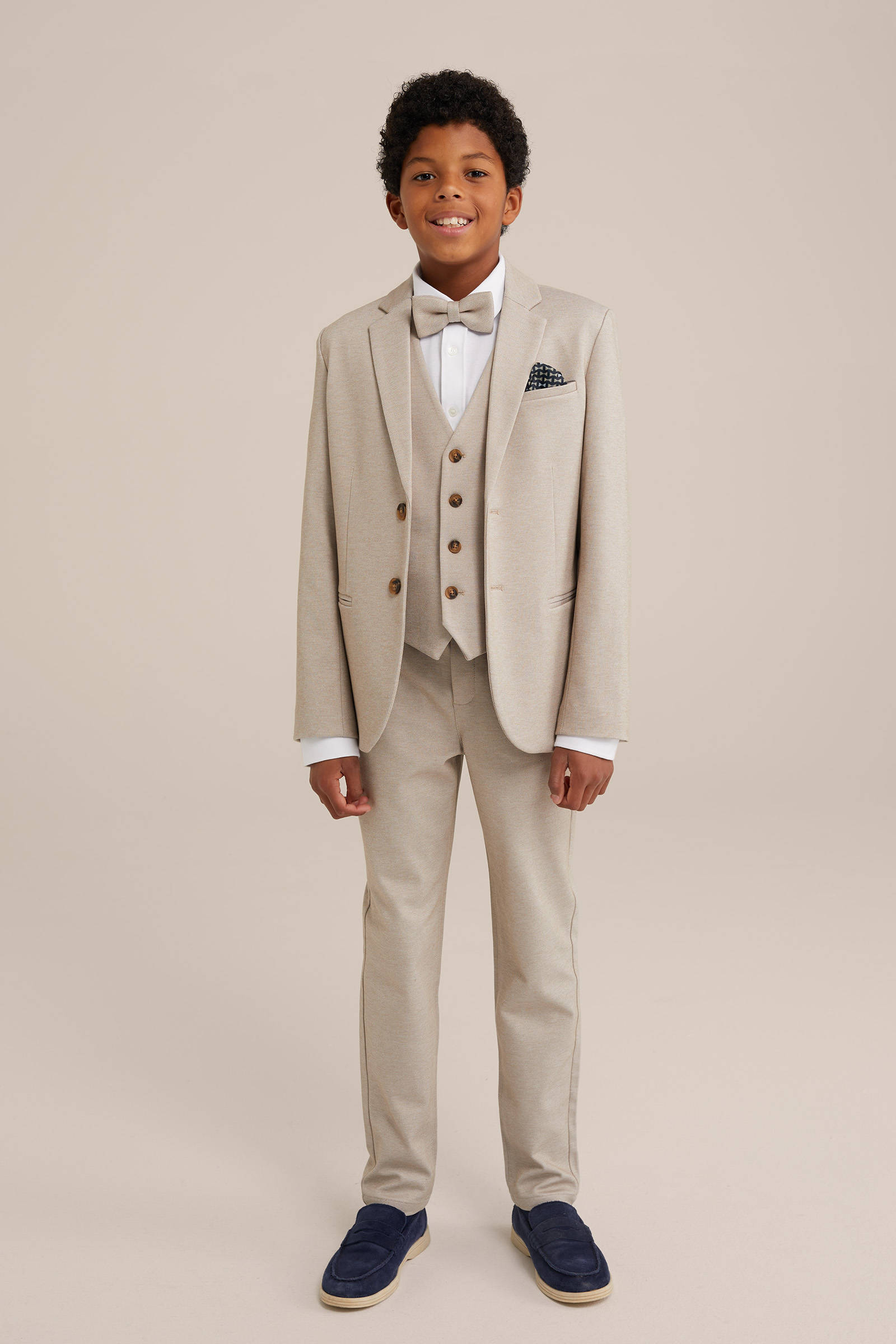 WE Fashion colbert zand