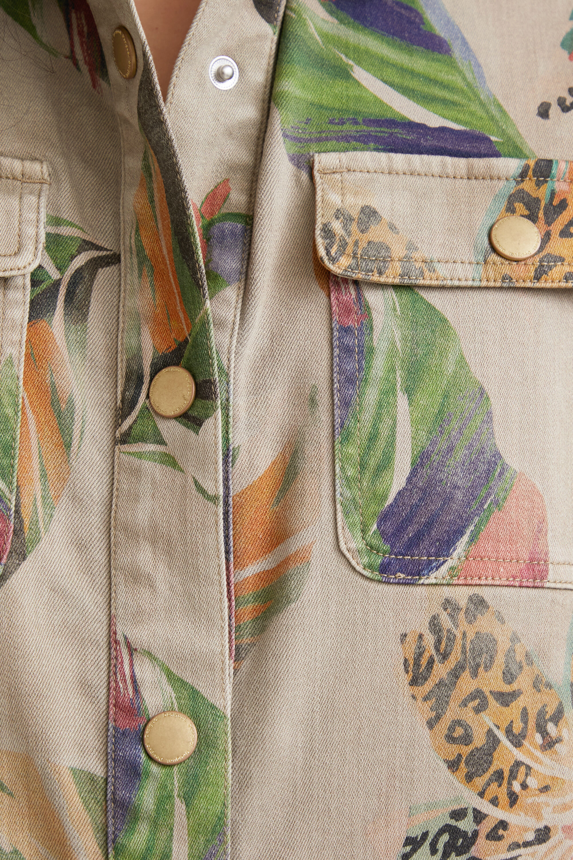 Chemise à fleurs