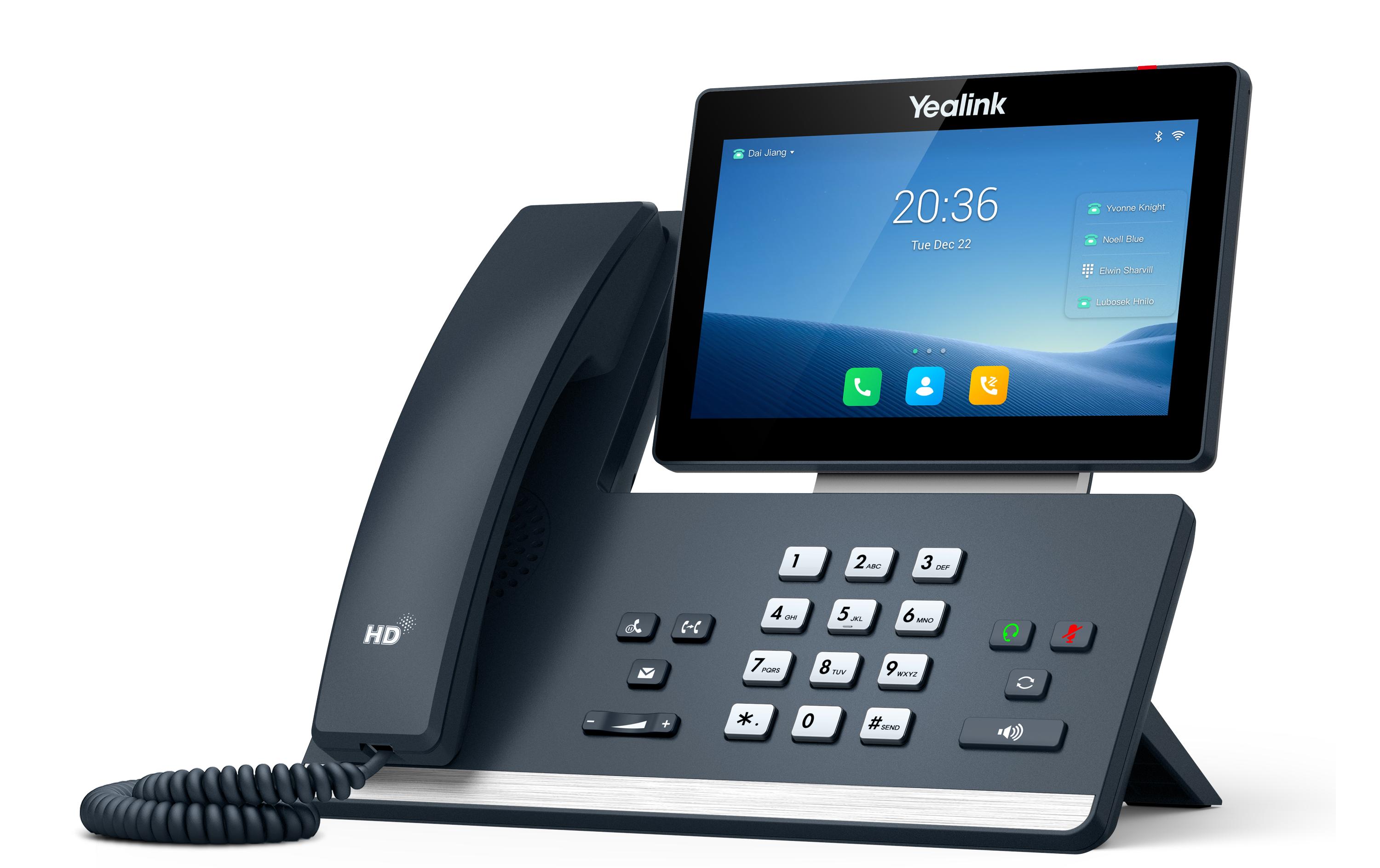Tischtelefon T58W Grau<br>Elite-Desktop-Kollaborationsgerät