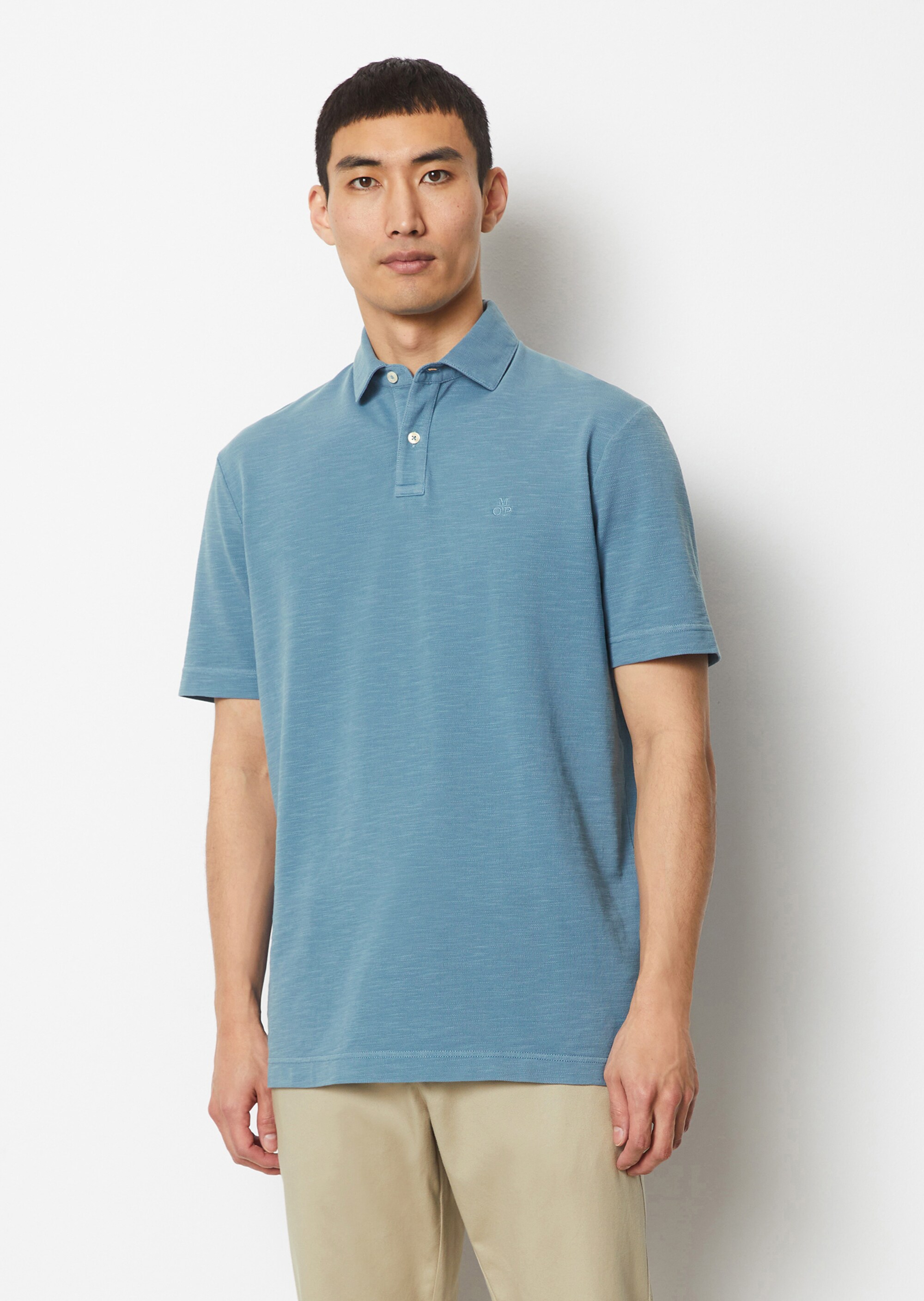 DfC Poloshirt Piqué regular in Piqué-Slub-Qualität