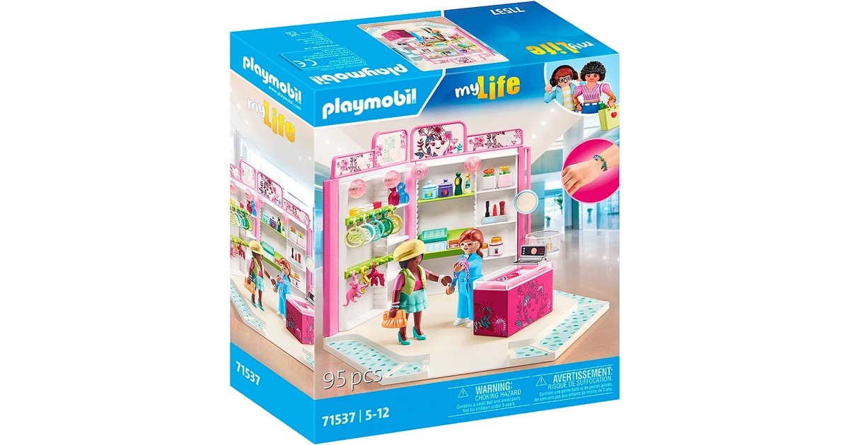 PLAYMOBILmyLife - Schoonheidssalon Constructiespeelgoed  (71537)