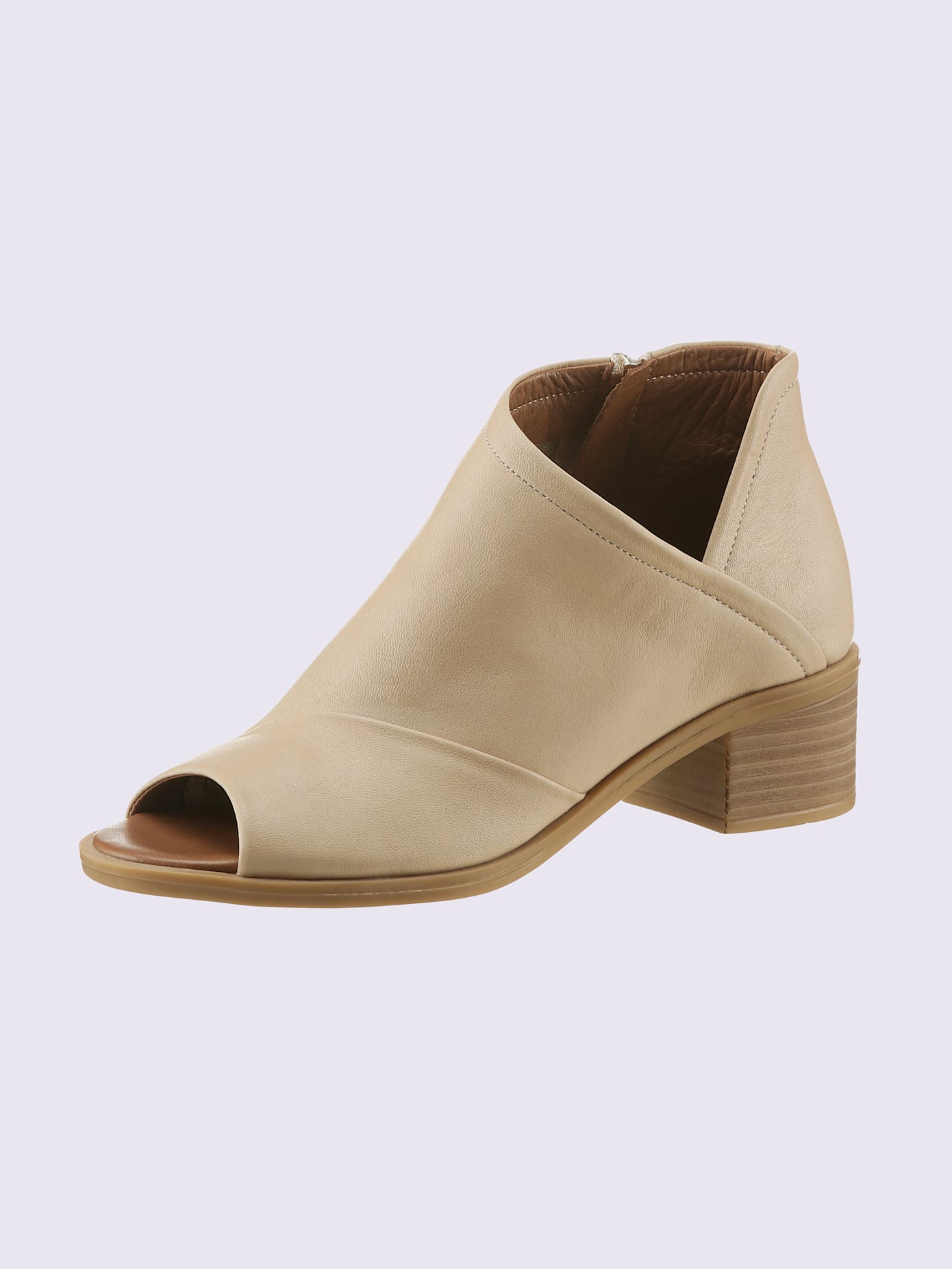 Sandales cuir nappa de vache