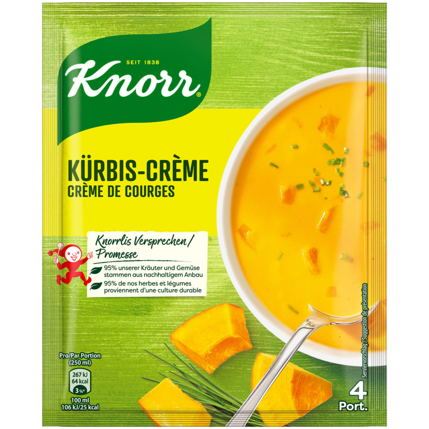Knorr Kürbis-Crème 78G
