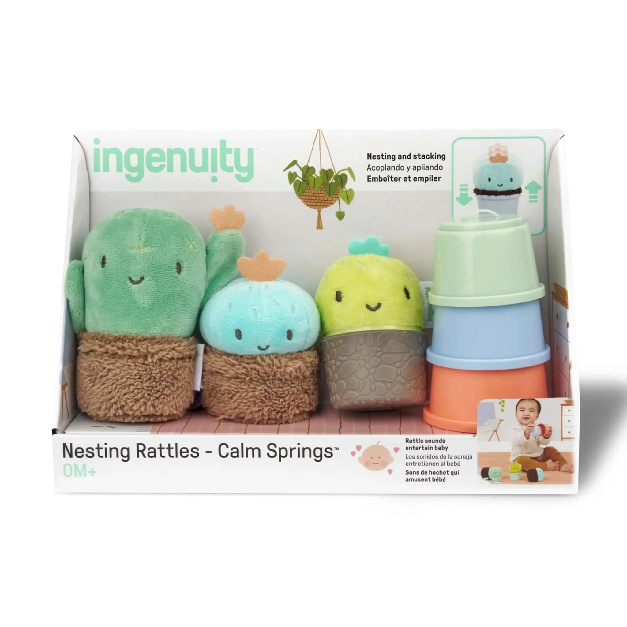 Ingenuity Hochet Cactus - Calm Springs
