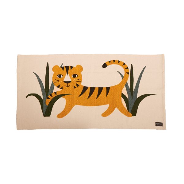 Roommate Tiger Vloerkleed Yellow Ochre