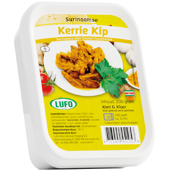 Lufo Kerrie Kip Kant En Klaar 200g