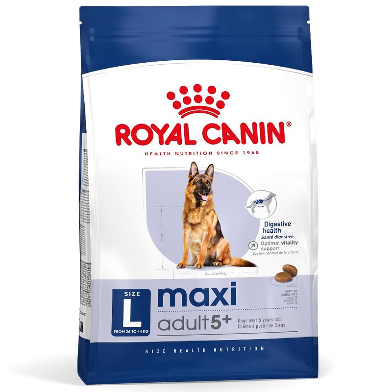 Royal Canin Maxi Adult 5+ à prix discount sur bitiba.fr