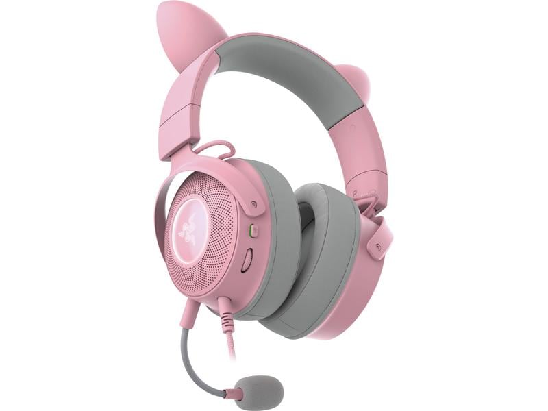 Razer Headset Kraken Kitty V2 Pro Pink Kabelgebundenes Over-Ear Gaming Headset