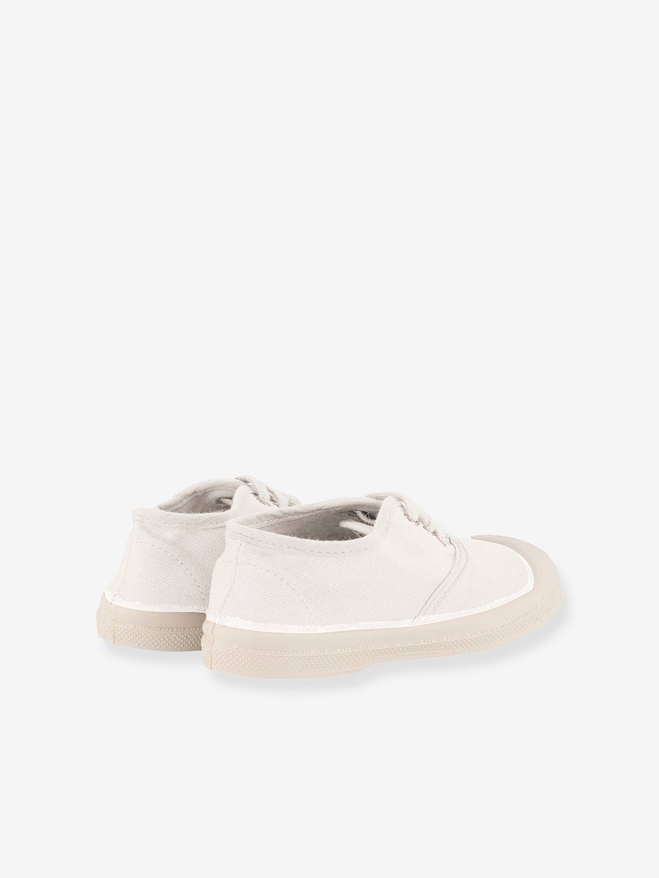 Tênis de algodão cáqui com cadarço BENSIMON®