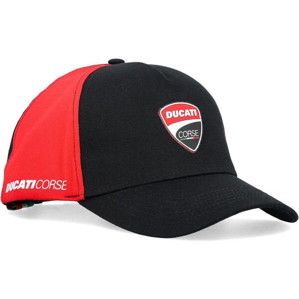 ducati racing - Casquette baseball Corse N°1 - 2023 Noir / Rouge